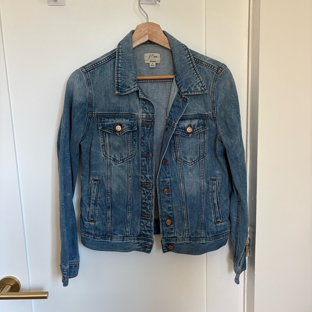 J. Crew Light Blue Denim Jacket